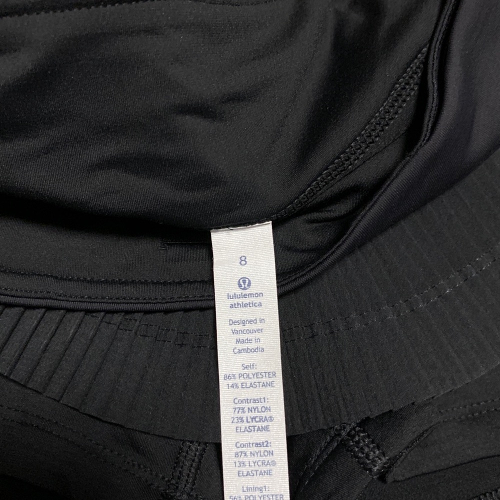 Lululemon Pleat to Street Skirt III NWT